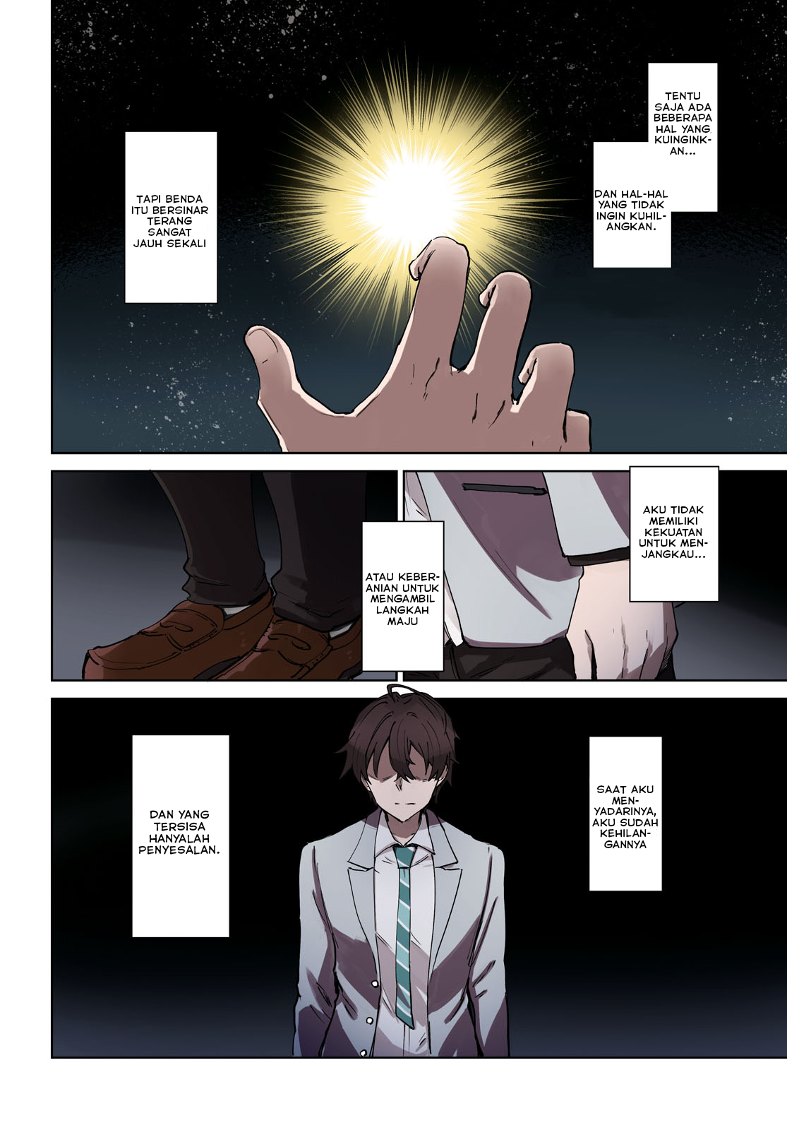 Ashita, Hadashi de Koi. Chapter 1 - halaman 4
