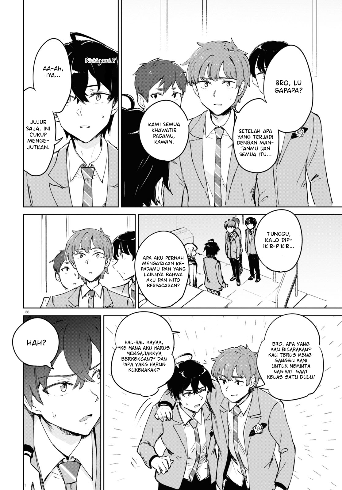Ashita, Hadashi de Koi. Chapter 1 - halaman 42