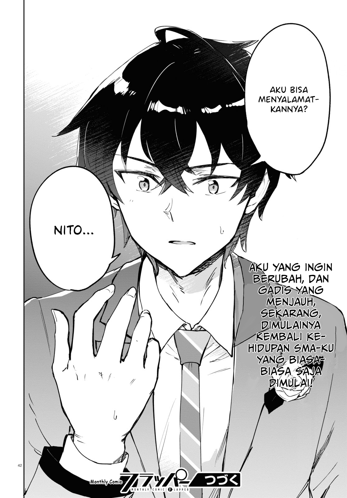 Ashita, Hadashi de Koi. Chapter 1 - halaman 46