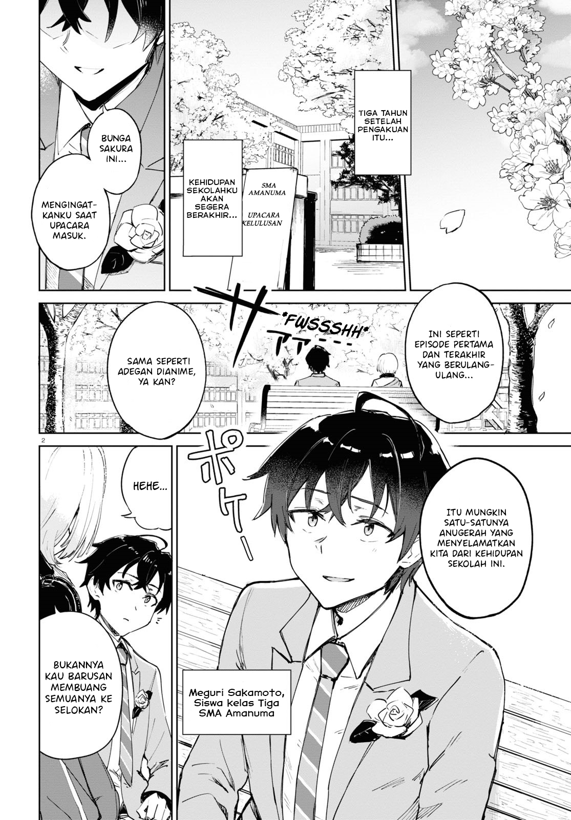 Ashita, Hadashi de Koi. Chapter 1 - halaman 6