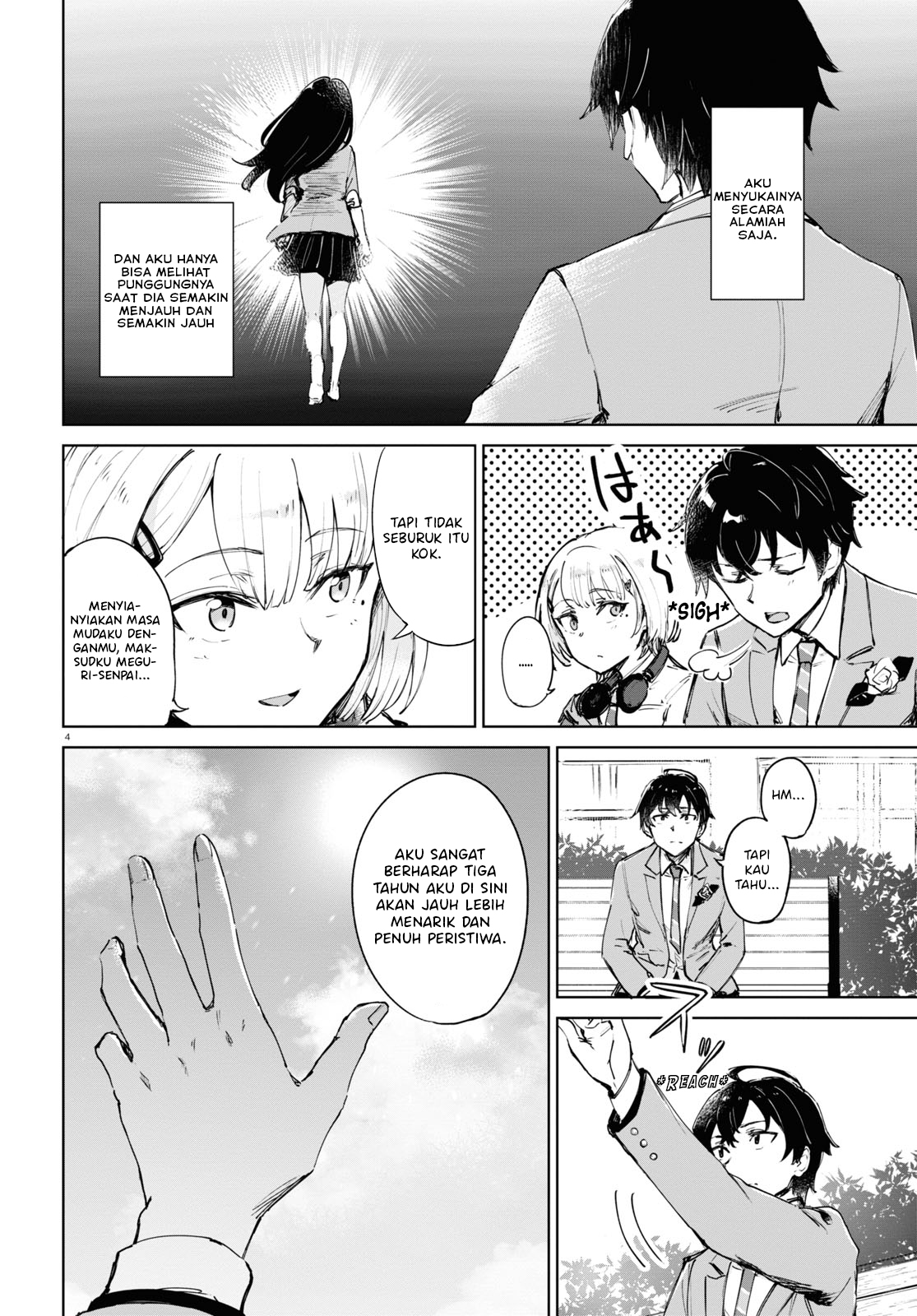 Ashita, Hadashi de Koi. Chapter 1 - halaman 8