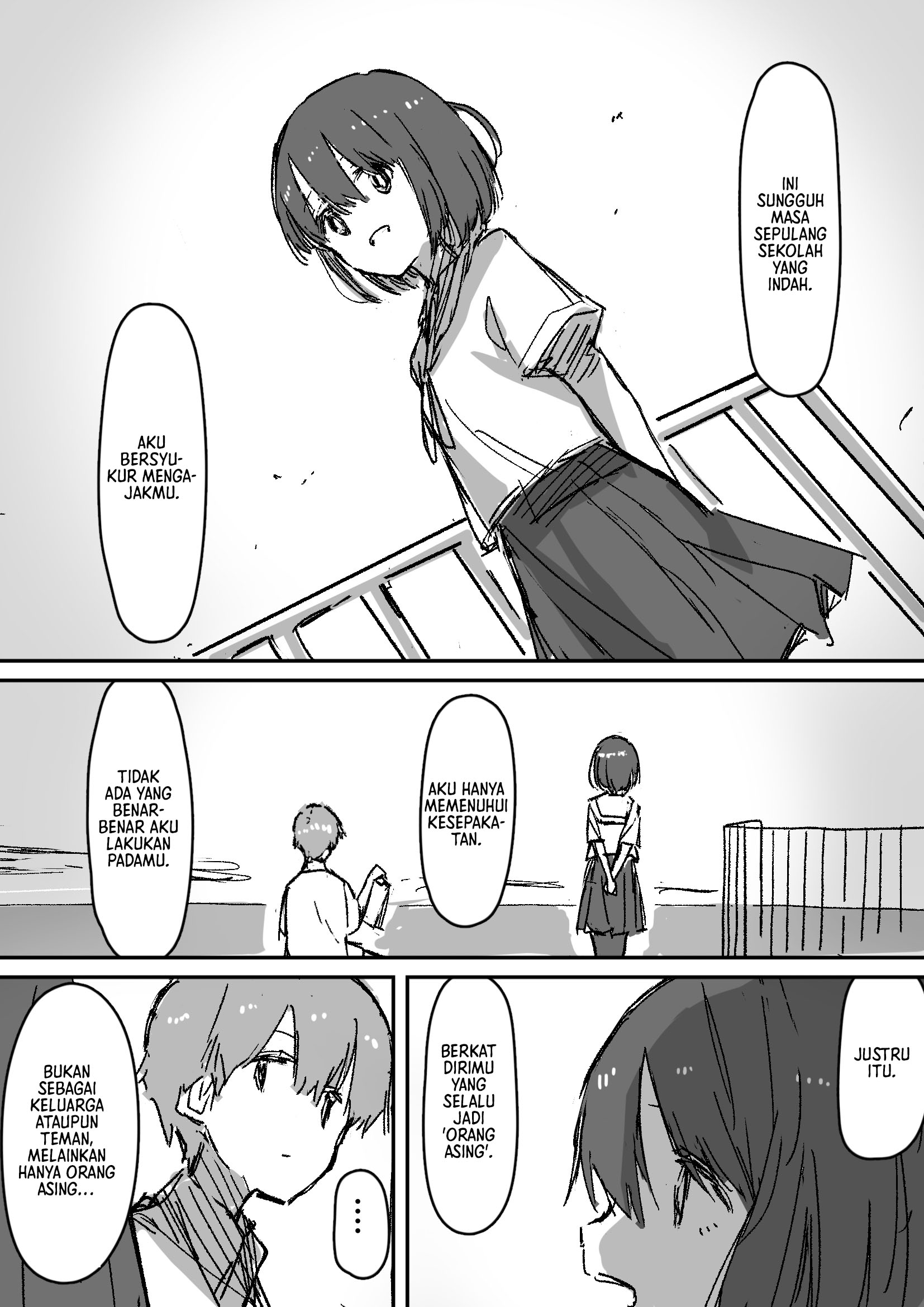 Ashita Shinu Shoujo no Saigo no Houkago Chapter 0 - halaman 23