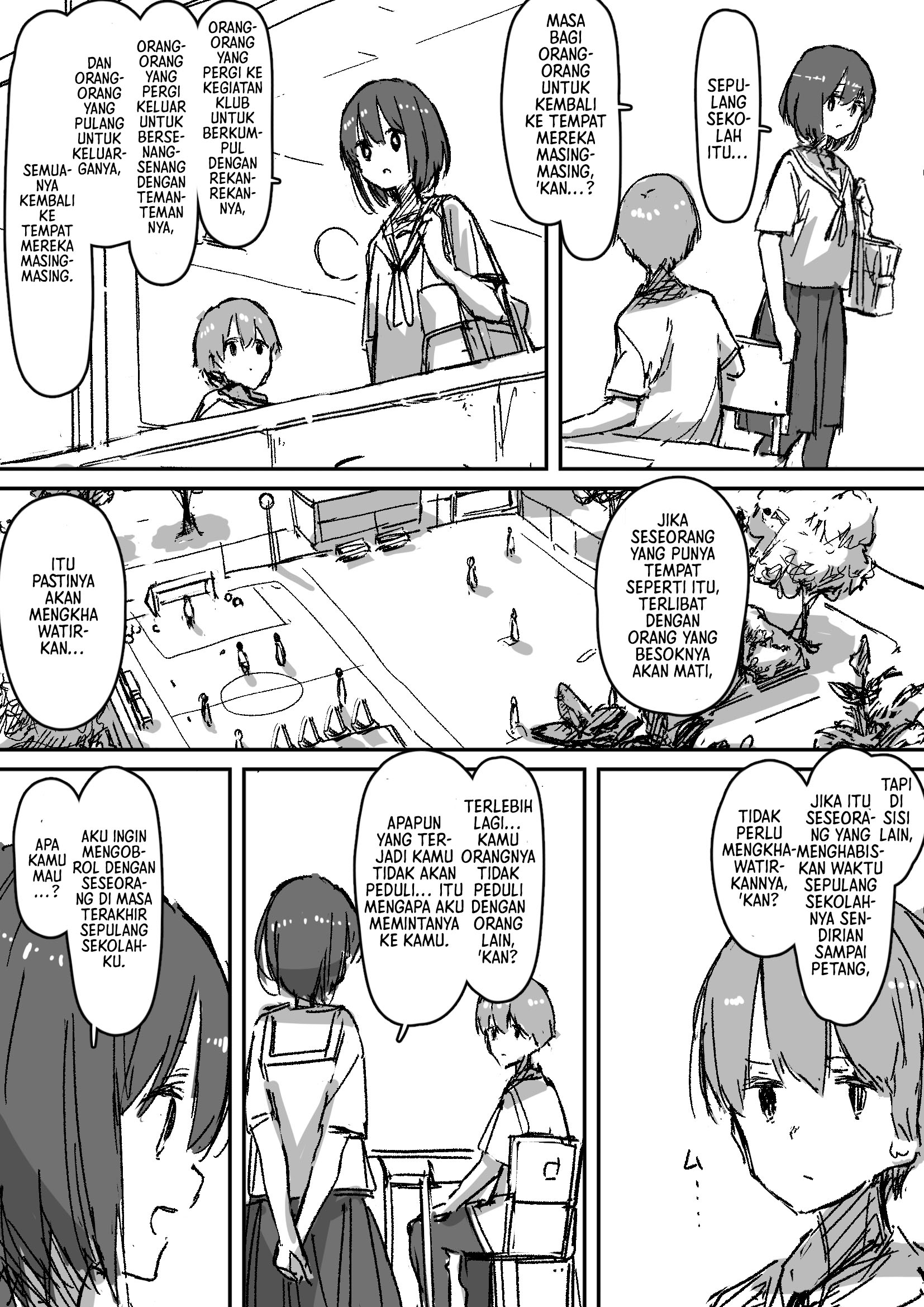 Ashita Shinu Shoujo no Saigo no Houkago Chapter 0 - halaman 3