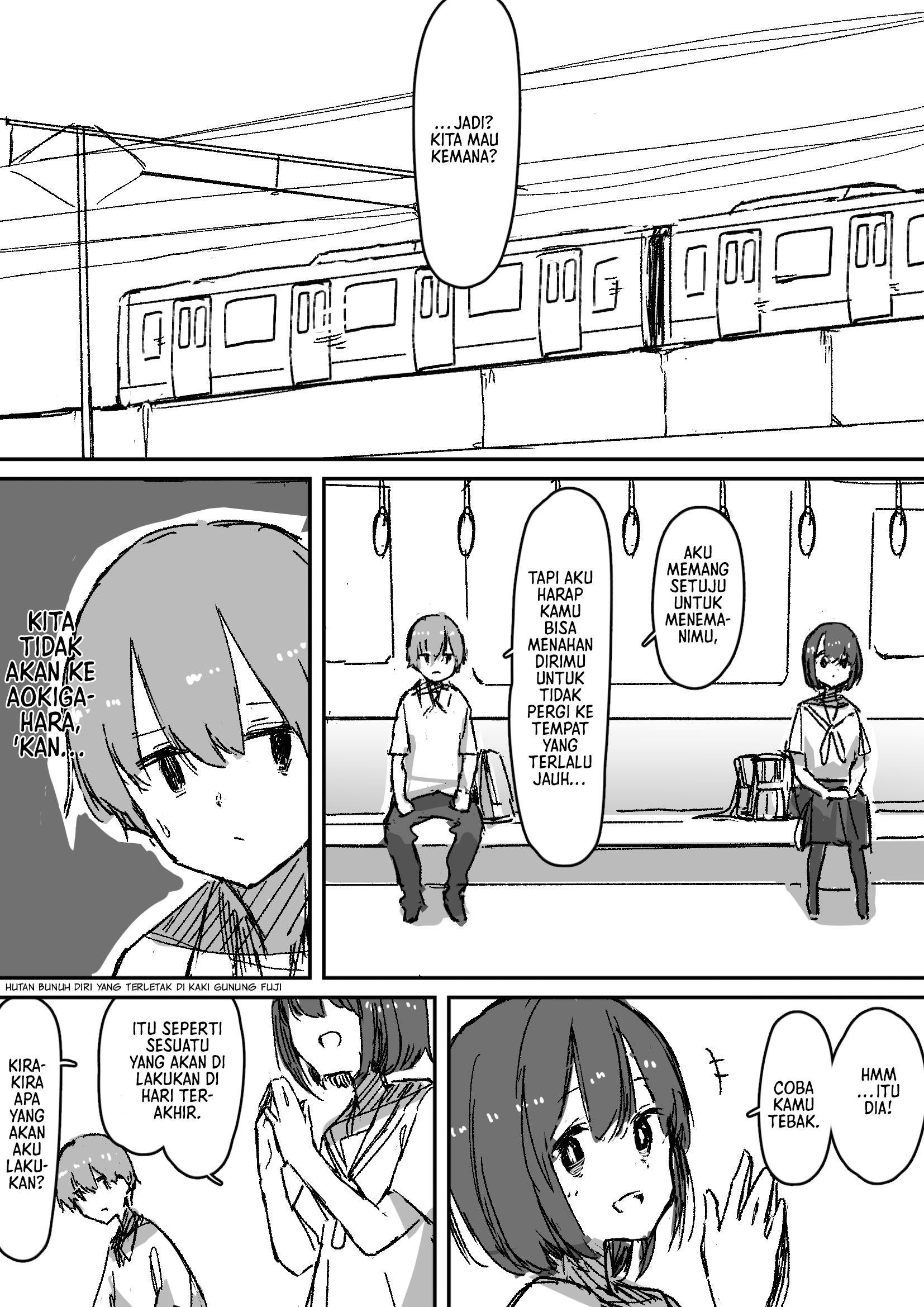 Ashita Shinu Shoujo no Saigo no Houkago Chapter 0 - halaman 5