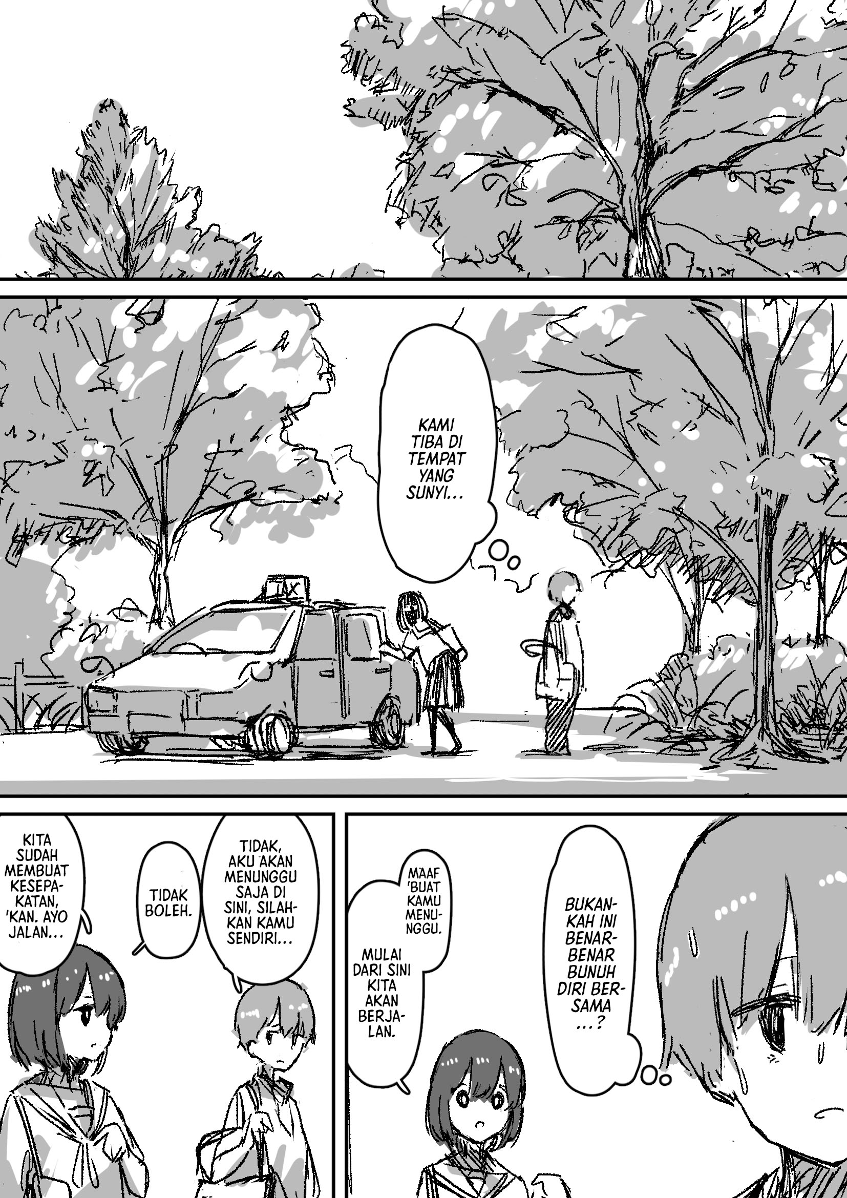 Ashita Shinu Shoujo no Saigo no Houkago Chapter 0 - halaman 7