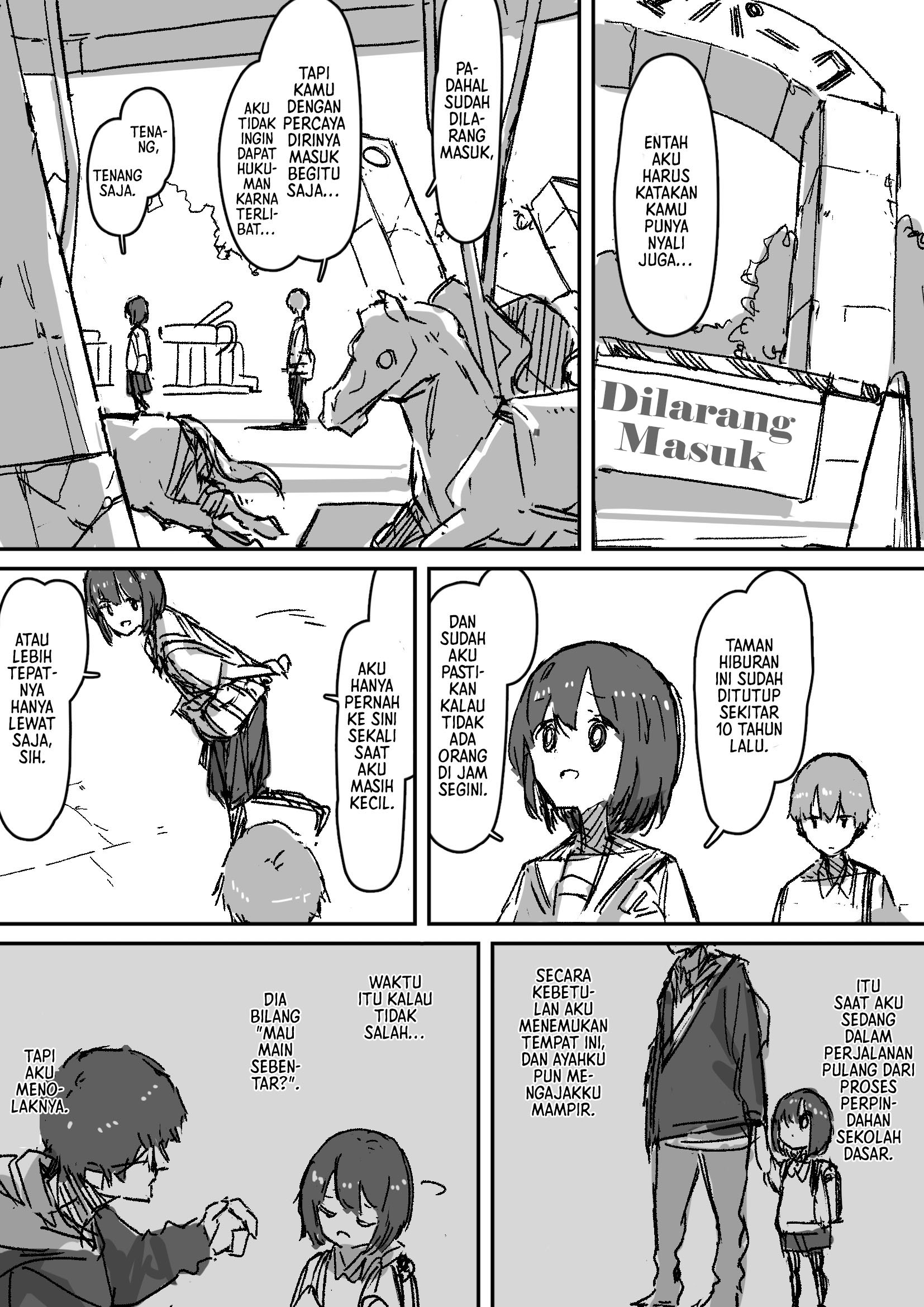 Ashita Shinu Shoujo no Saigo no Houkago Chapter 0 - halaman 8