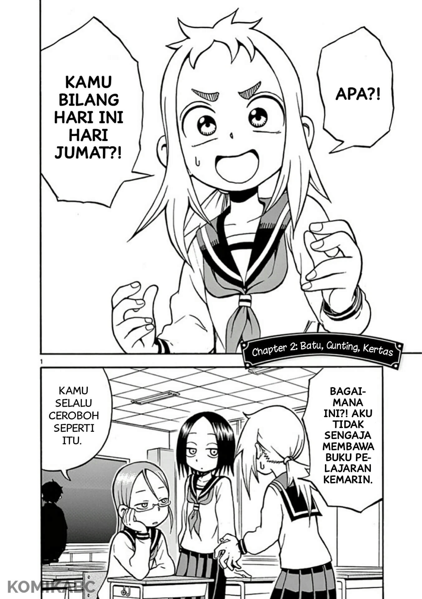 Ashita wa Doyoubi Chapter 2 - halaman 1