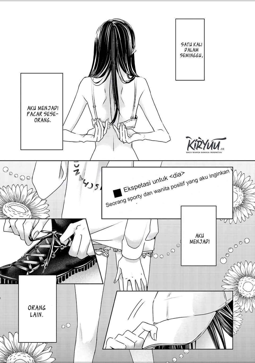 Ashita, Watashi wa Dareka no Kanojo Chapter 4 - halaman 48