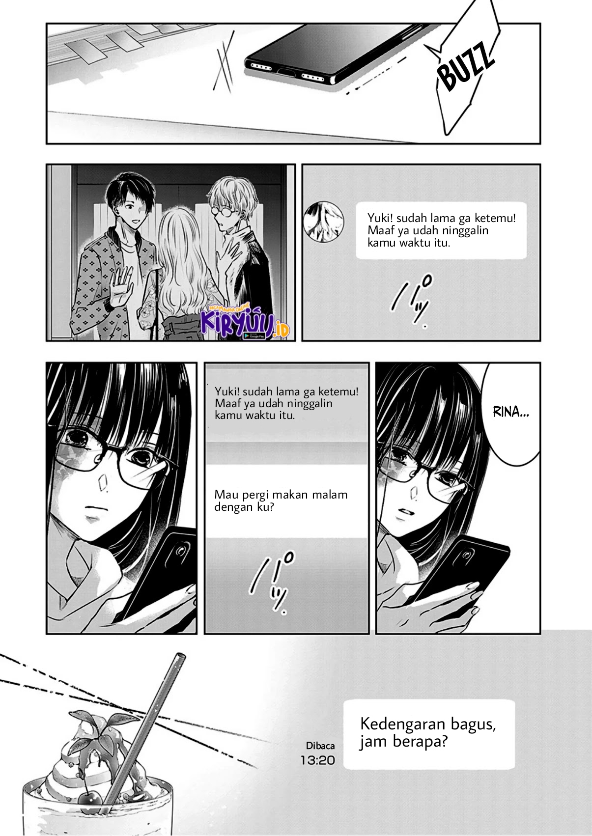 Ashita, Watashi wa Dareka no Kanojo Chapter 5 - halaman 9