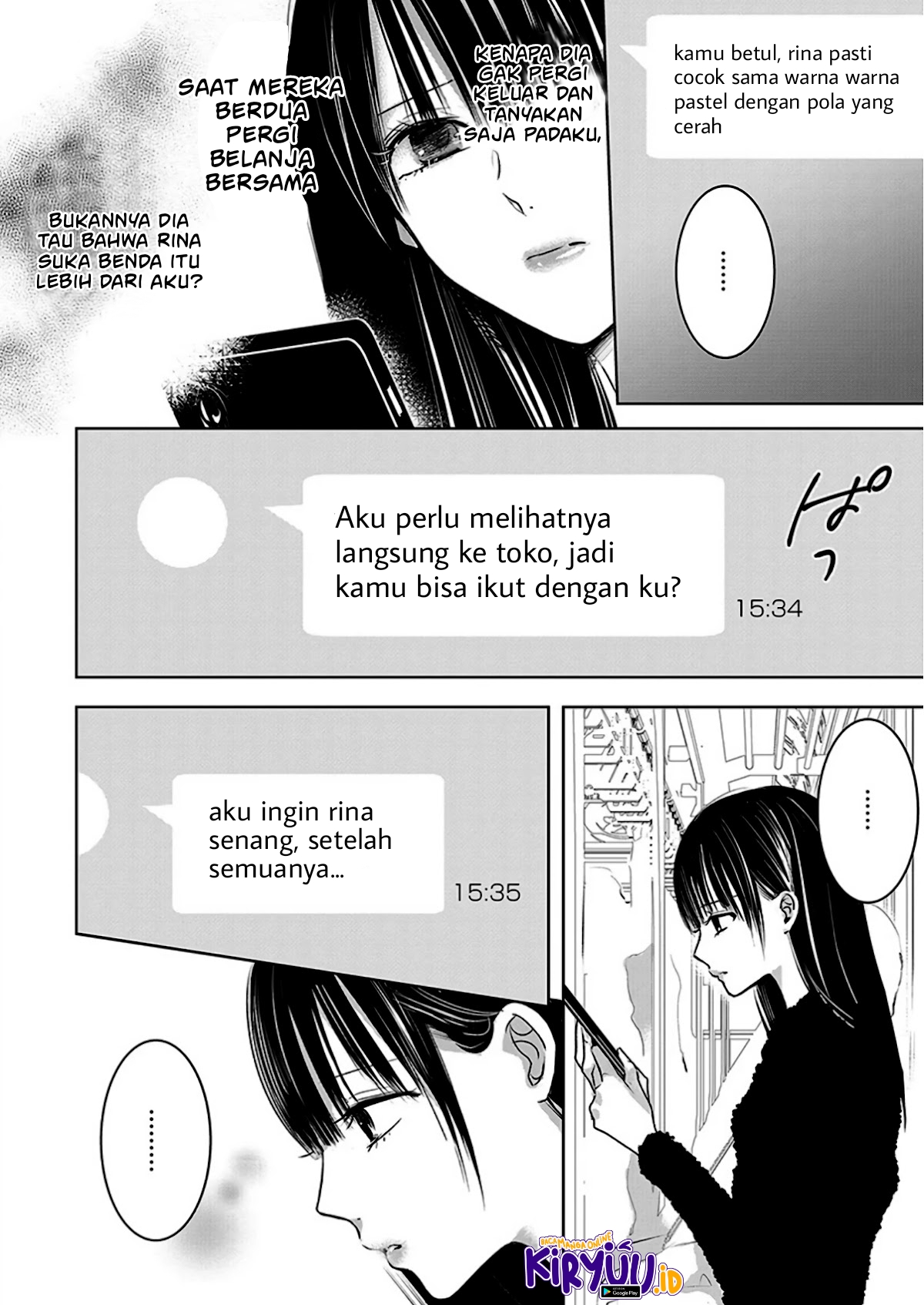 Ashita, Watashi wa Dareka no Kanojo Chapter 6 - halaman 15