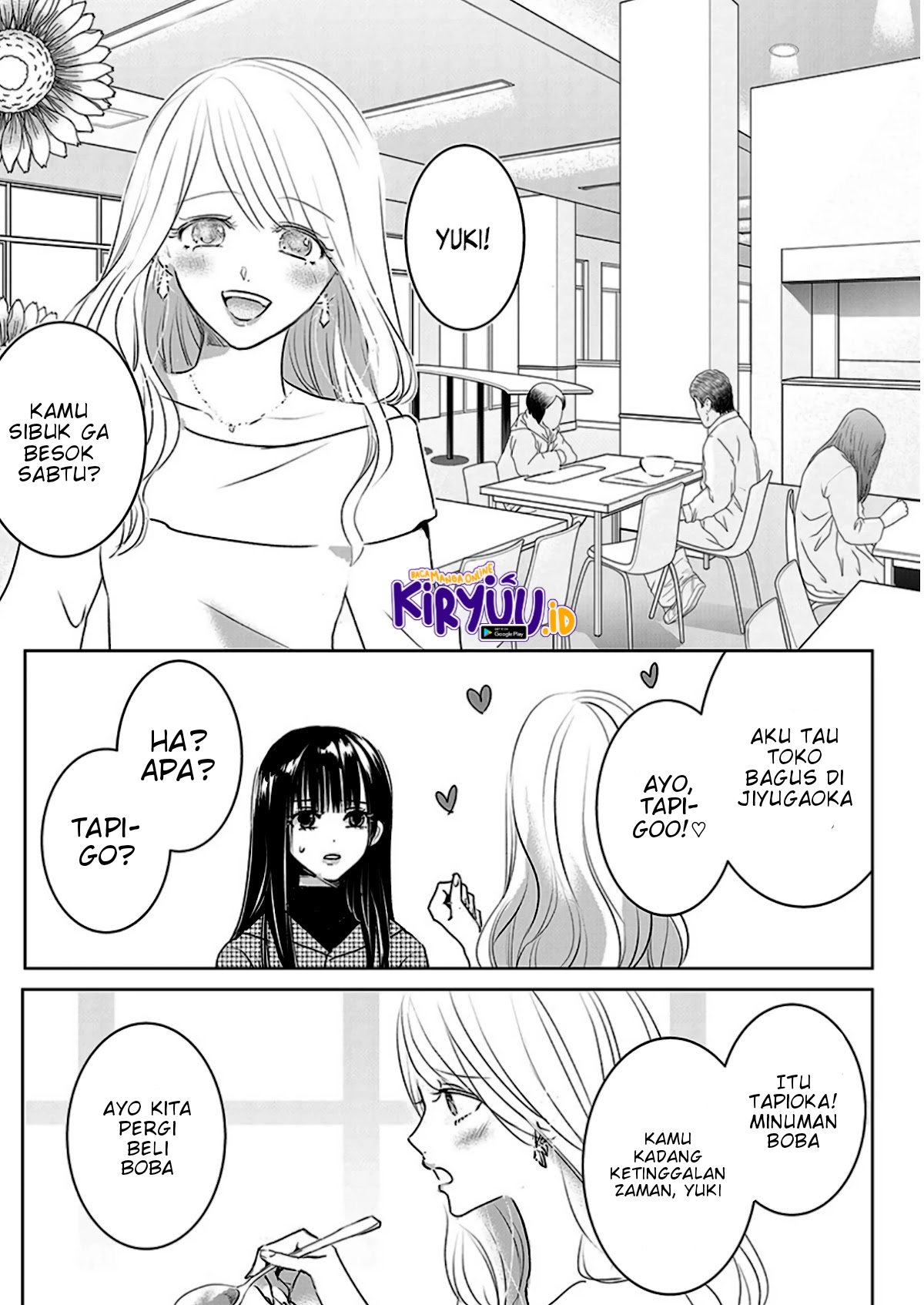 Ashita, Watashi wa Dareka no Kanojo Chapter 6 - halaman 22