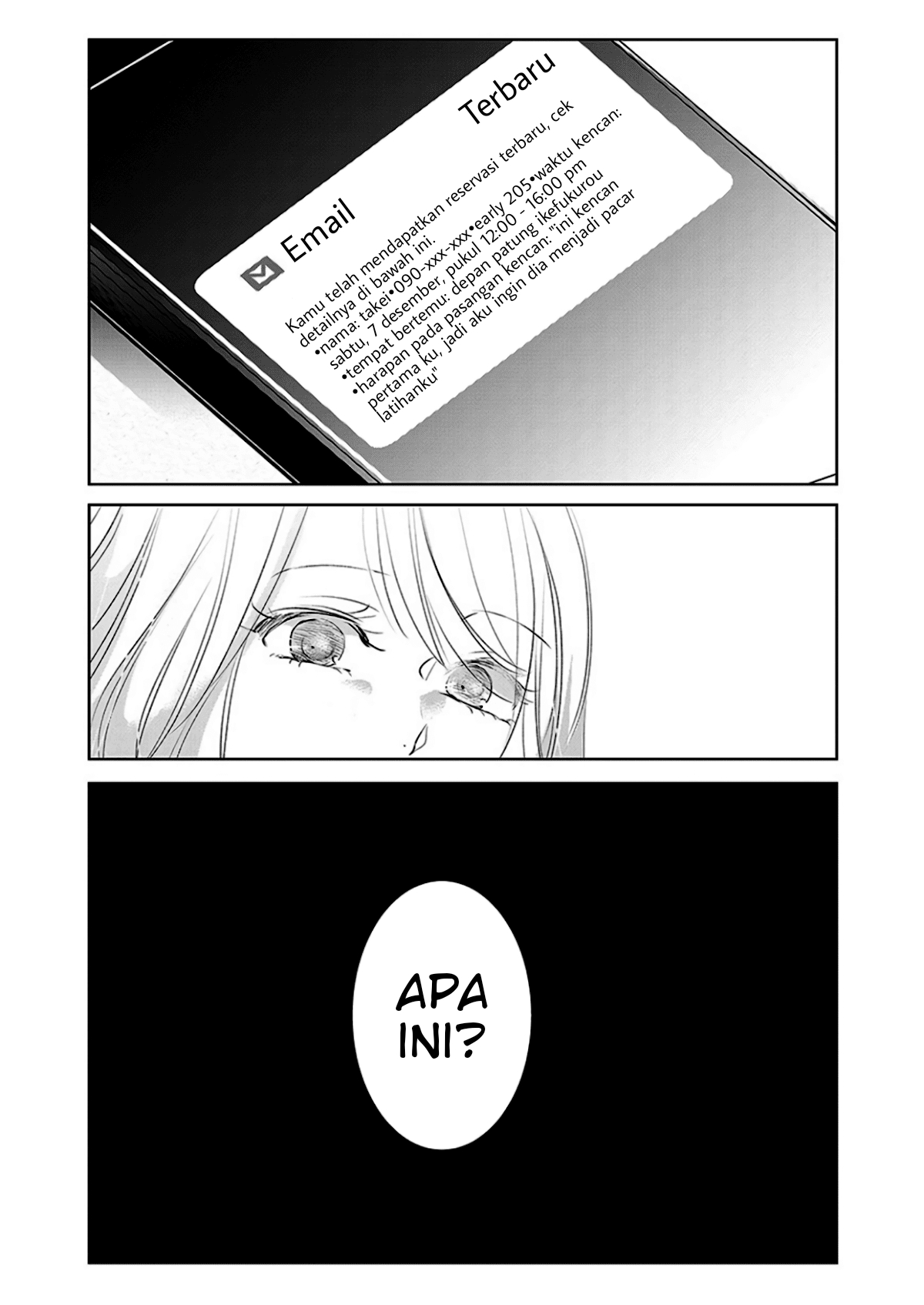 Ashita, Watashi wa Dareka no Kanojo Chapter 6 - halaman 26