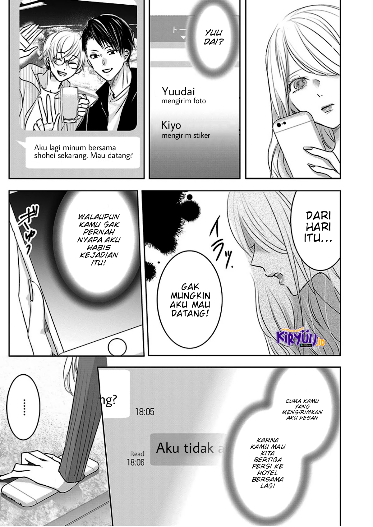 Ashita, Watashi wa Dareka no Kanojo Chapter 6 - halaman 8