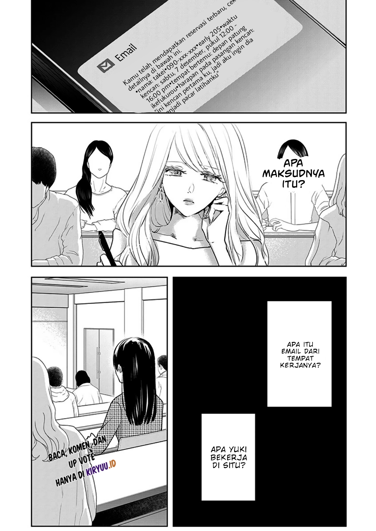 Ashita, Watashi wa Dareka no Kanojo Chapter 7 - halaman 2