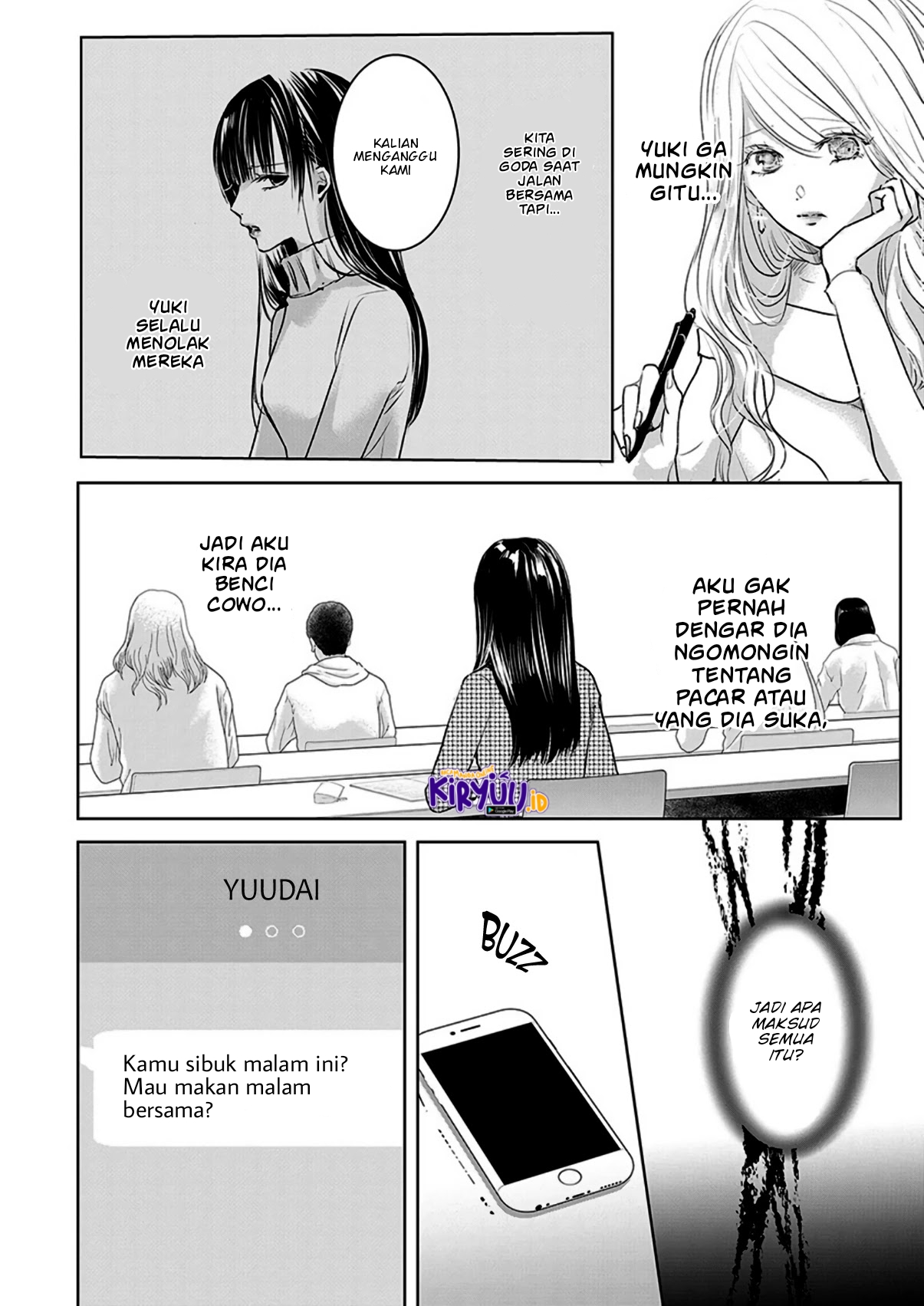 Ashita, Watashi wa Dareka no Kanojo Chapter 7 - halaman 3