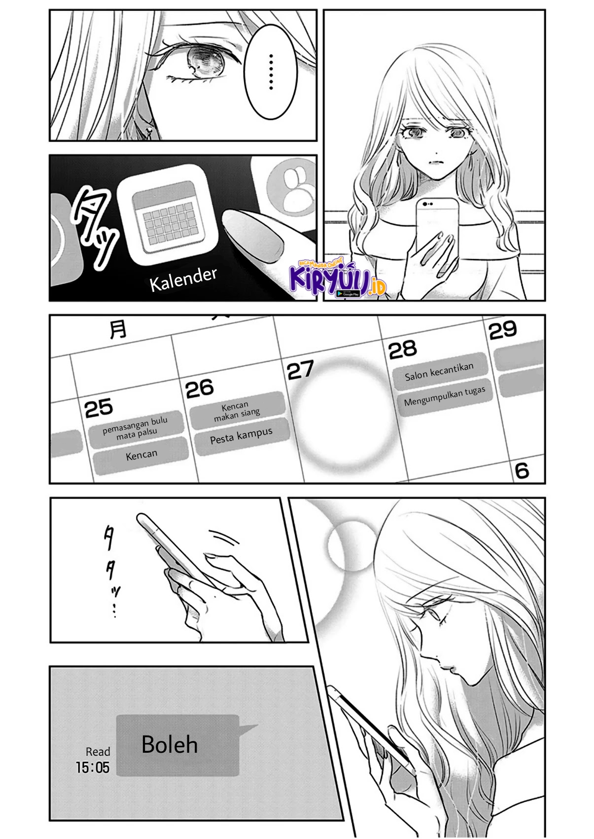 Ashita, Watashi wa Dareka no Kanojo Chapter 7 - halaman 4