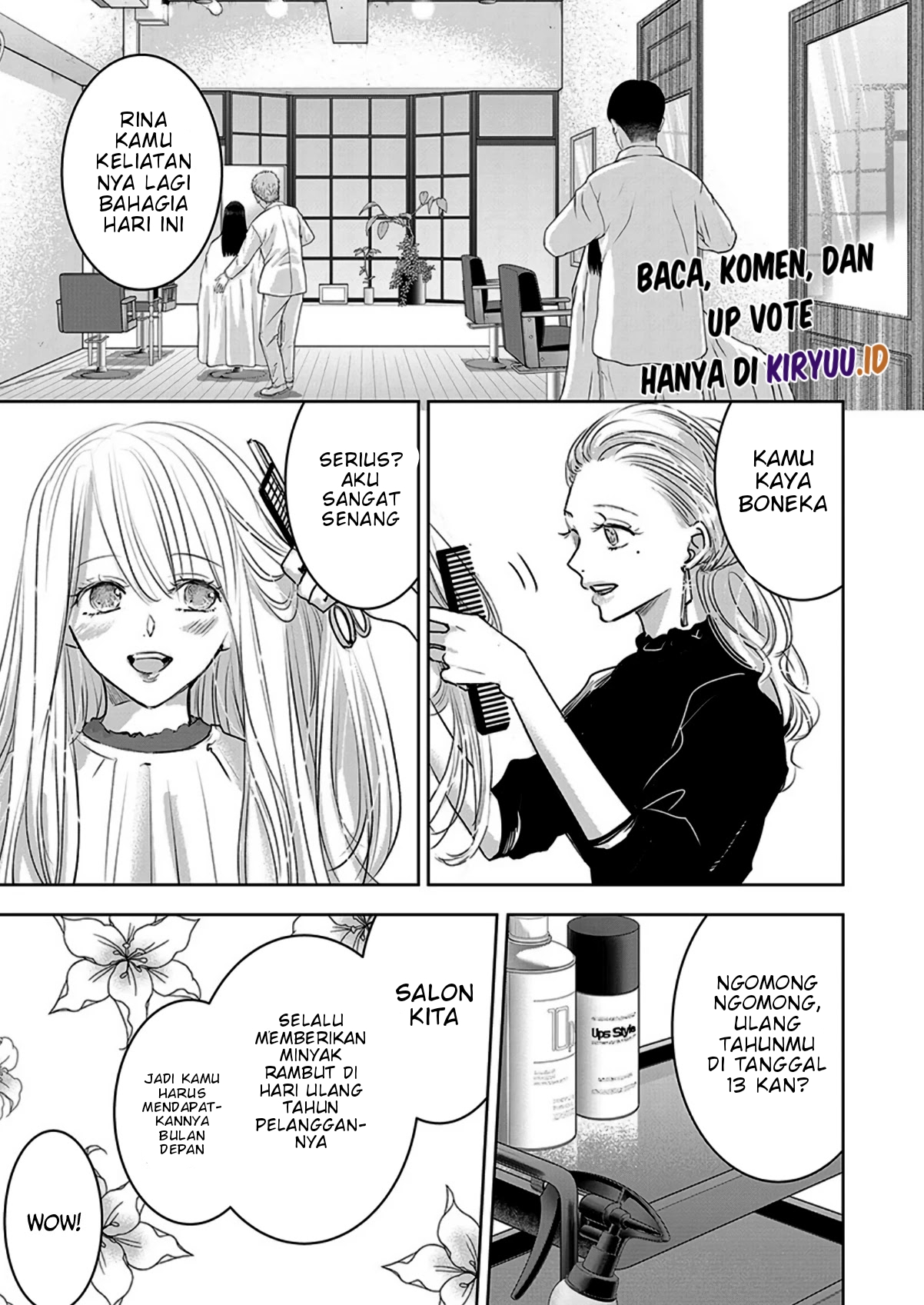 Ashita, Watashi wa Dareka no Kanojo Chapter 8 - halaman 14