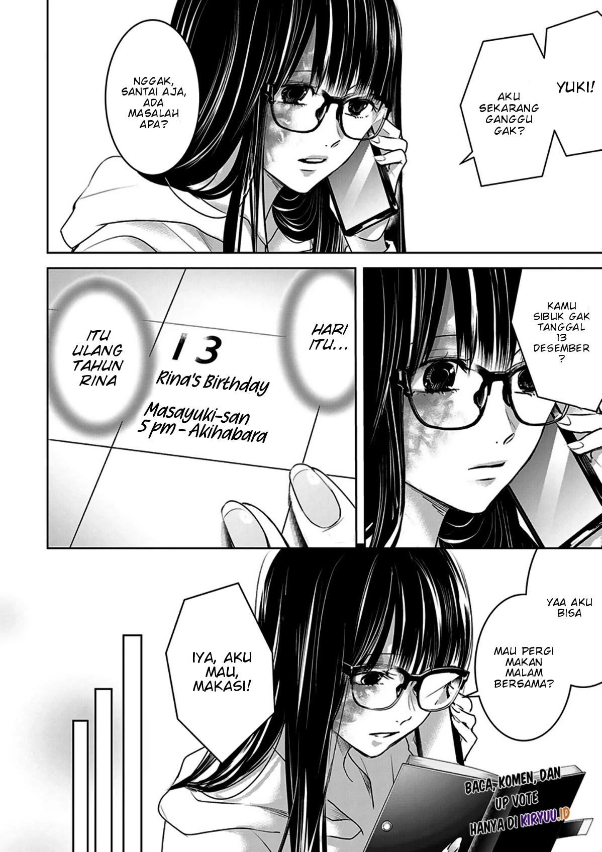 Ashita, Watashi wa Dareka no Kanojo Chapter 8 - halaman 21