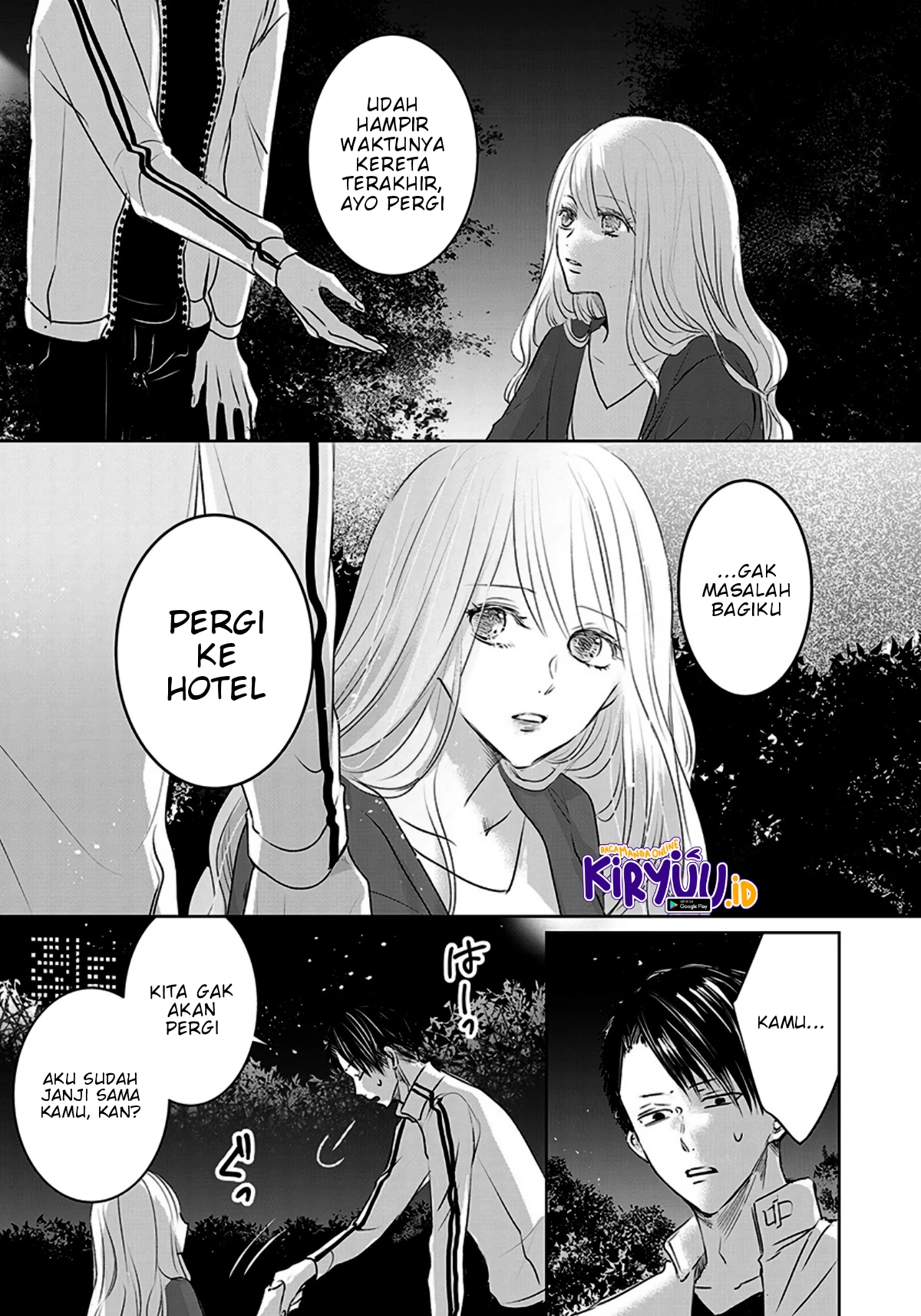 Ashita, Watashi wa Dareka no Kanojo Chapter 9 - halaman 22