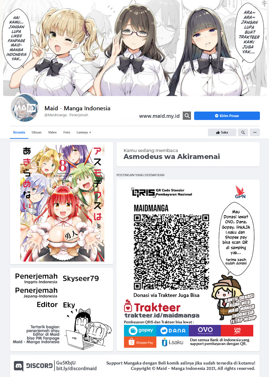 Asmodeus wa Akiramenai Chapter 28 - halaman 2