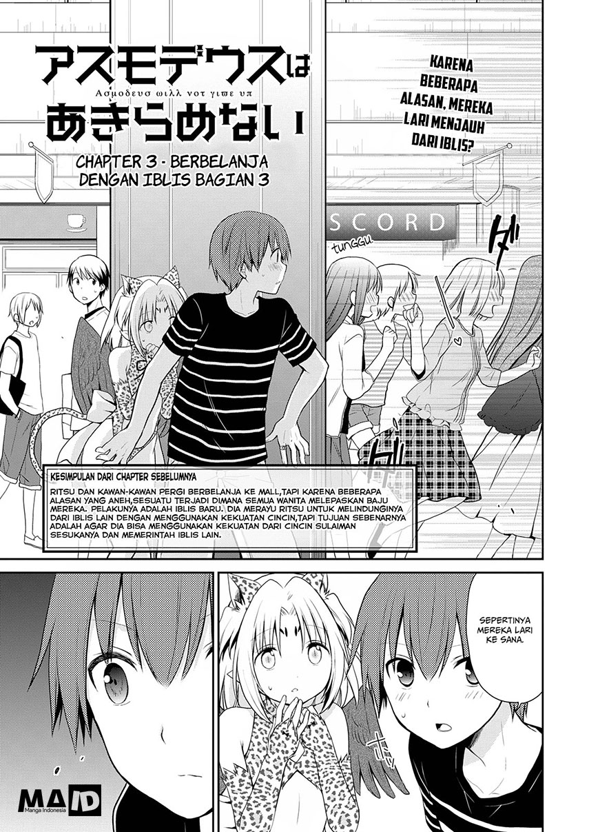 Asmodeus wa Akiramenai Chapter 8 - halaman 6
