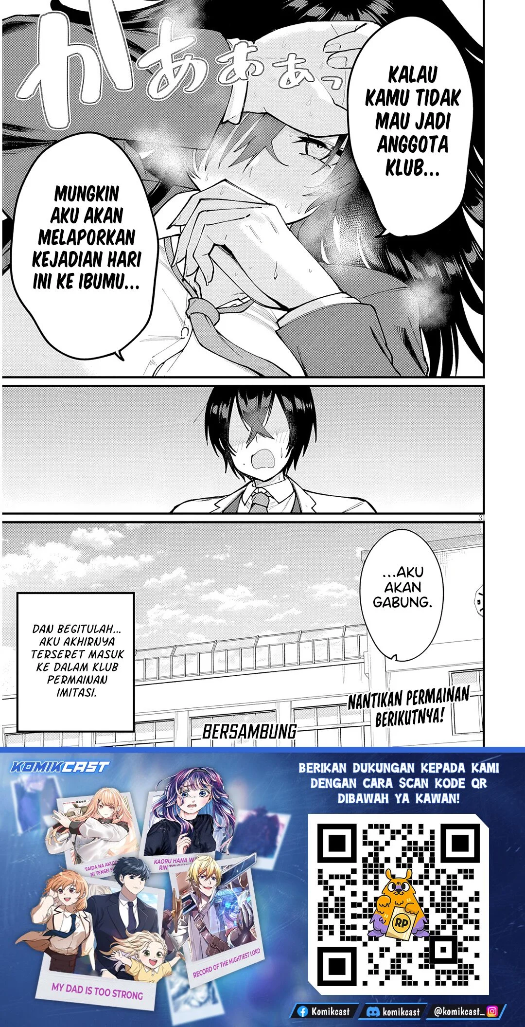 Asobinin na Shoujo-tachi wa Kyou mo Houkago Yatteiru Chapter 1 - halaman 31