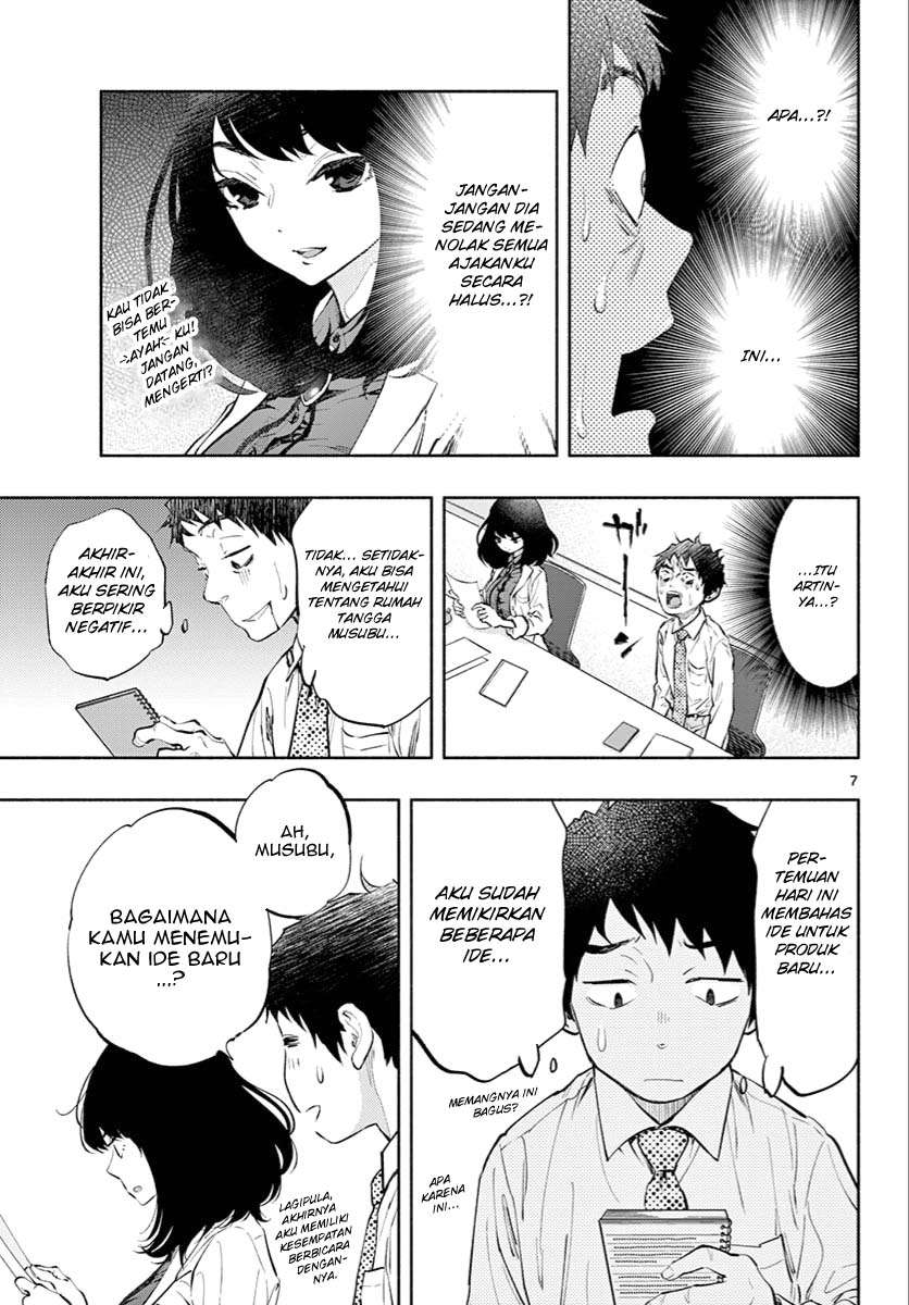 Asoko de Hataraku Musubu-san Chapter 7 - halaman 8