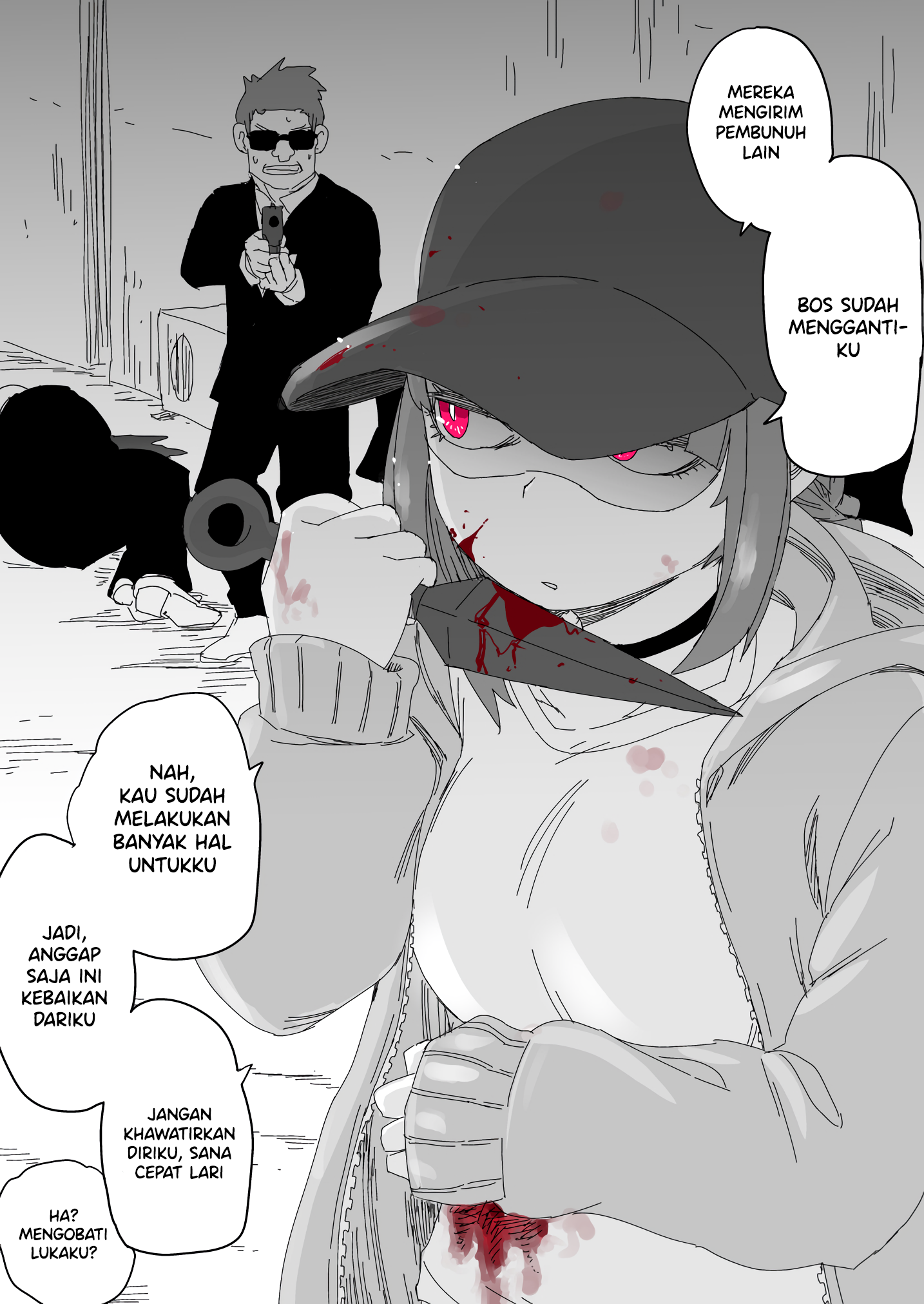 Assassin-chan Chapter 4 - halaman 1