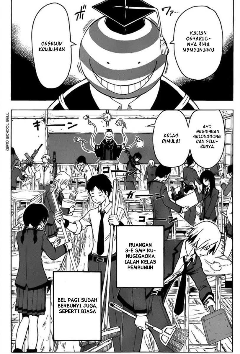 Assassination Classroom Chapter 1 - halaman 10