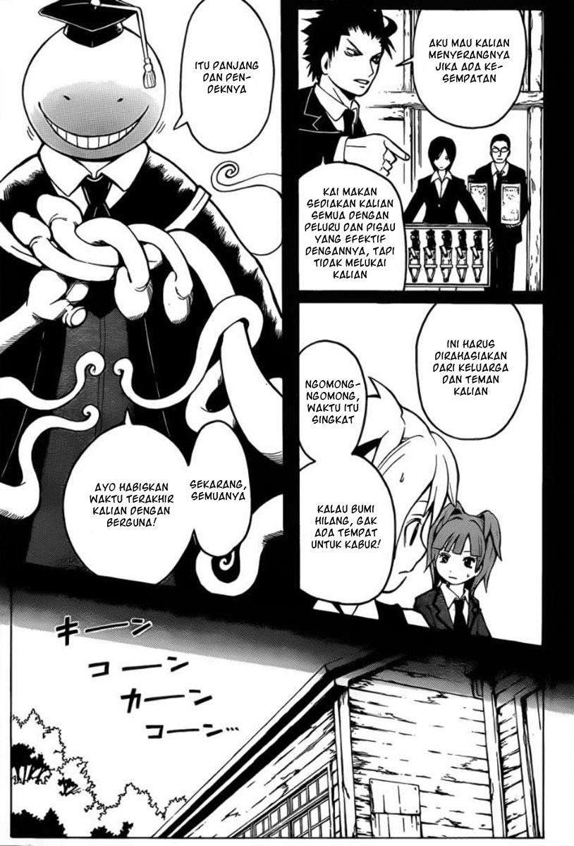 Assassination Classroom Chapter 1 - halaman 19