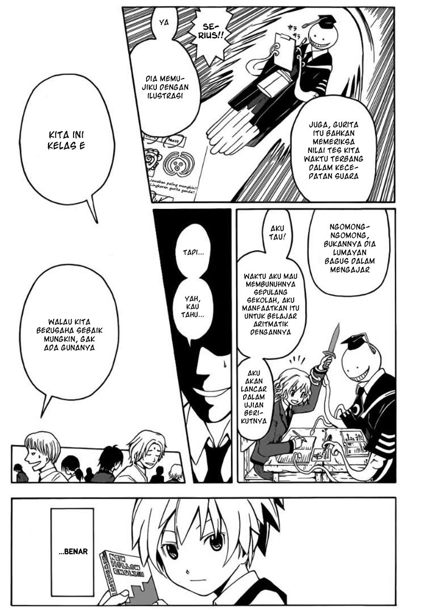 Assassination Classroom Chapter 1 - halaman 21