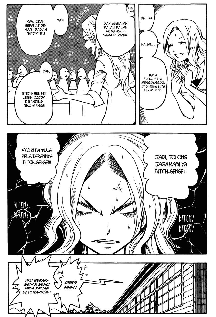 Assassination Classroom Chapter 10 - halaman 20