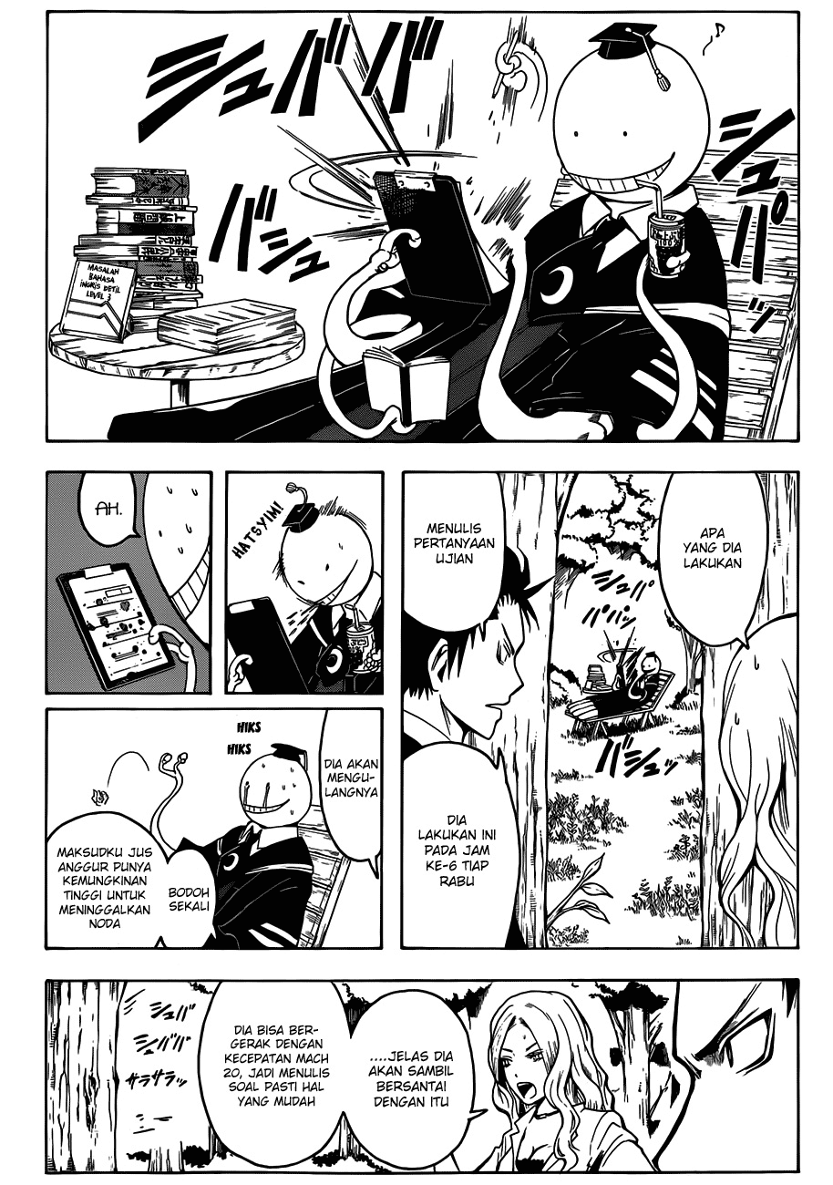 Assassination Classroom Chapter 10 - halaman 9