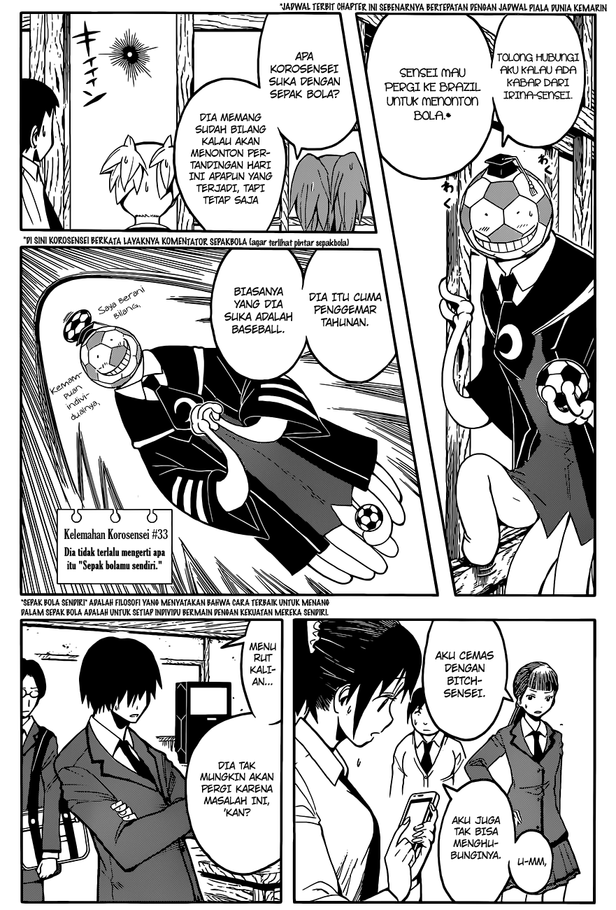 Assassination Classroom Chapter 100 - halaman 10