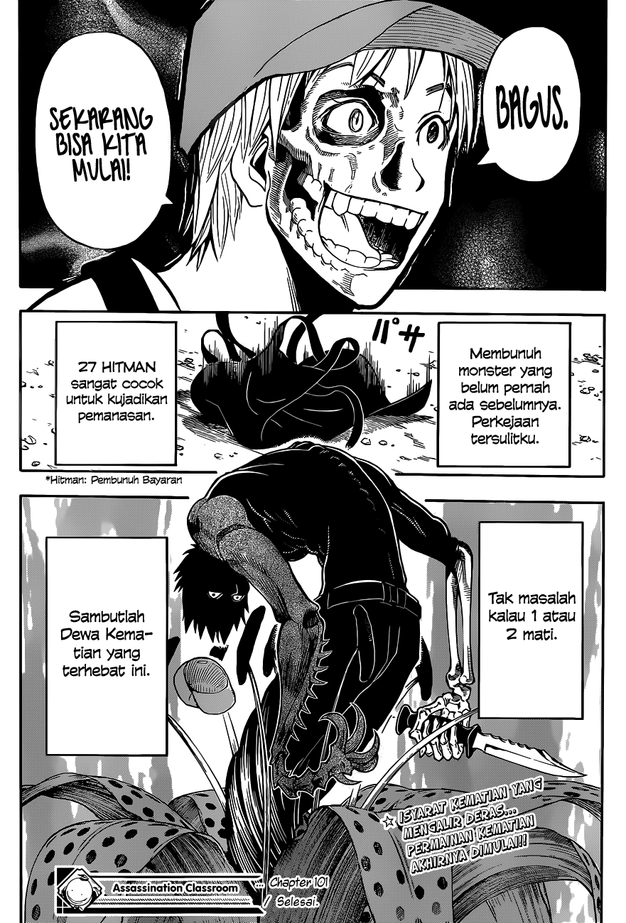 Assassination Classroom Chapter 101 - halaman 20