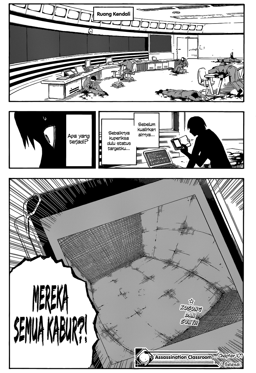 Assassination Classroom Chapter 107 - halaman 22