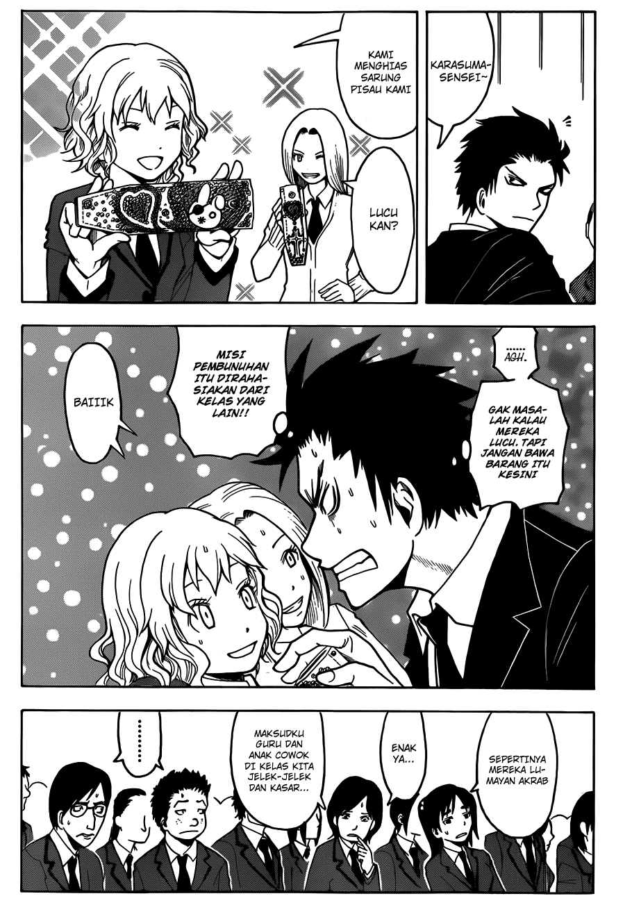 Assassination Classroom Chapter 11 - halaman 8