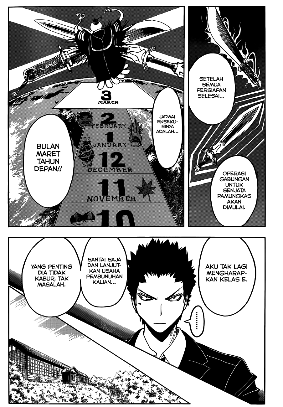 Assassination Classroom Chapter 110 - halaman 16