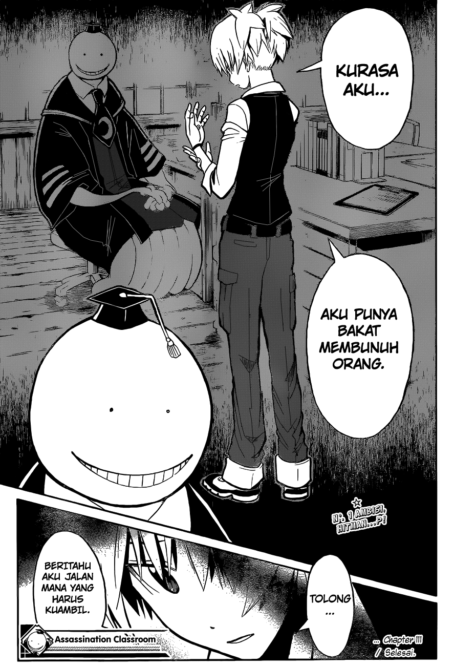 Assassination Classroom Chapter 111 - halaman 20