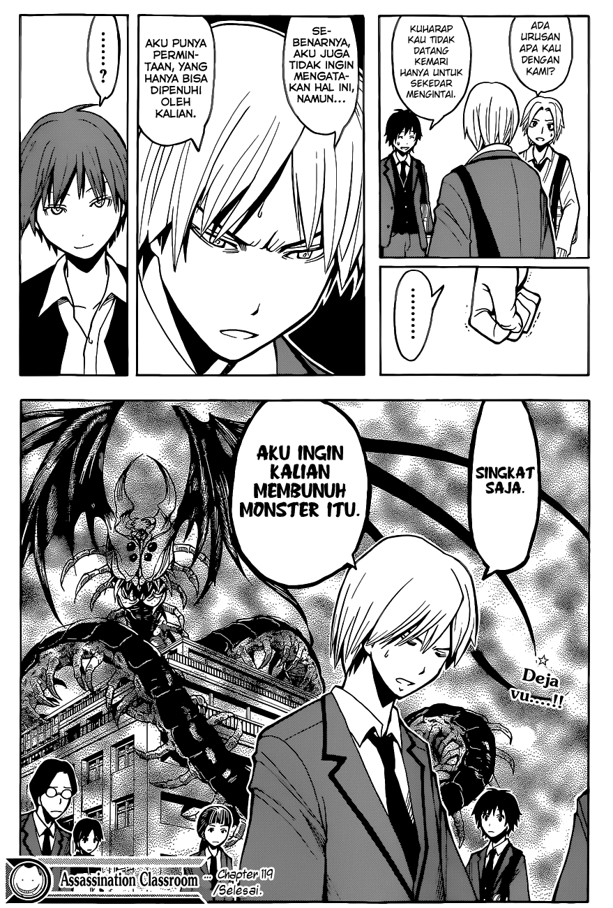 Assassination Classroom Chapter 119 - halaman 20