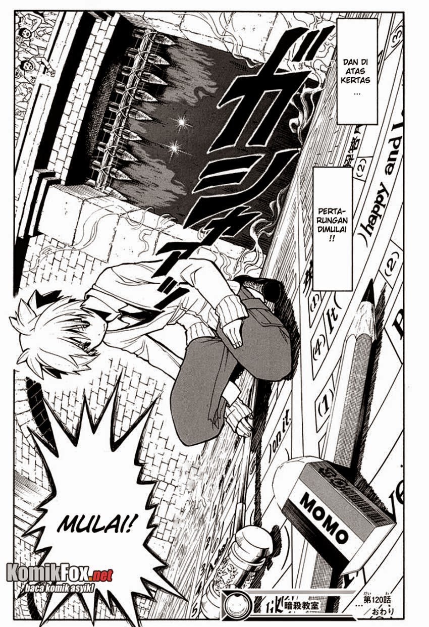 Assassination Classroom Chapter 120 - halaman 19