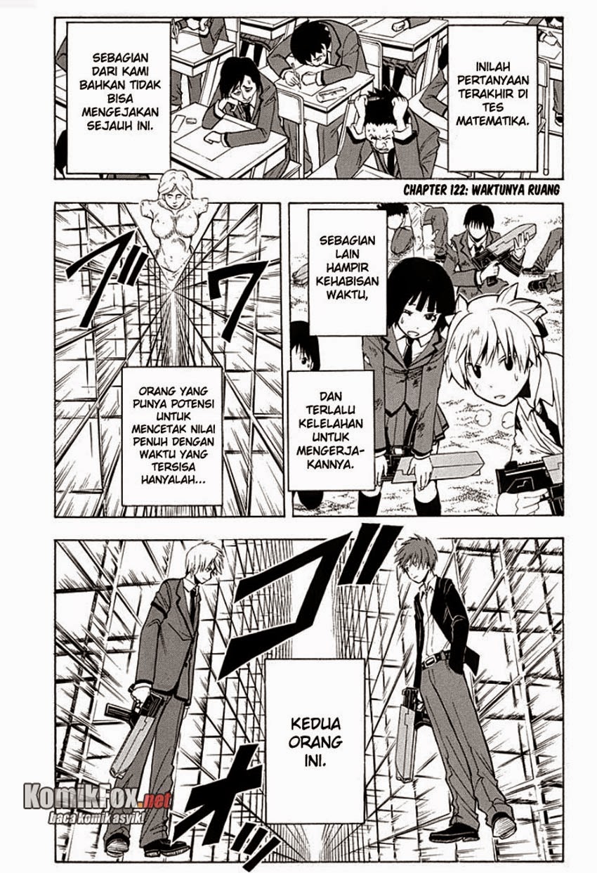 Assassination Classroom Chapter 122 - halaman 3