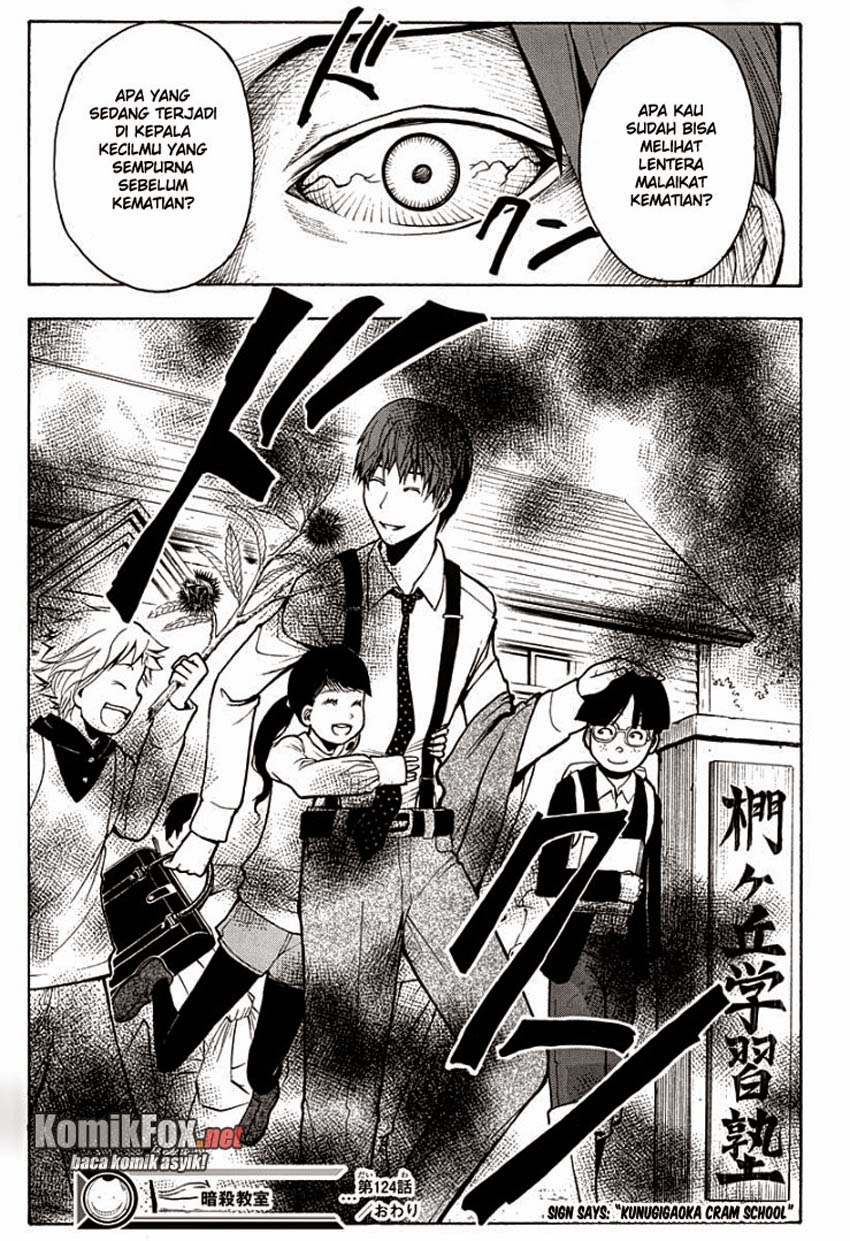 Assassination Classroom Chapter 124 - halaman 19
