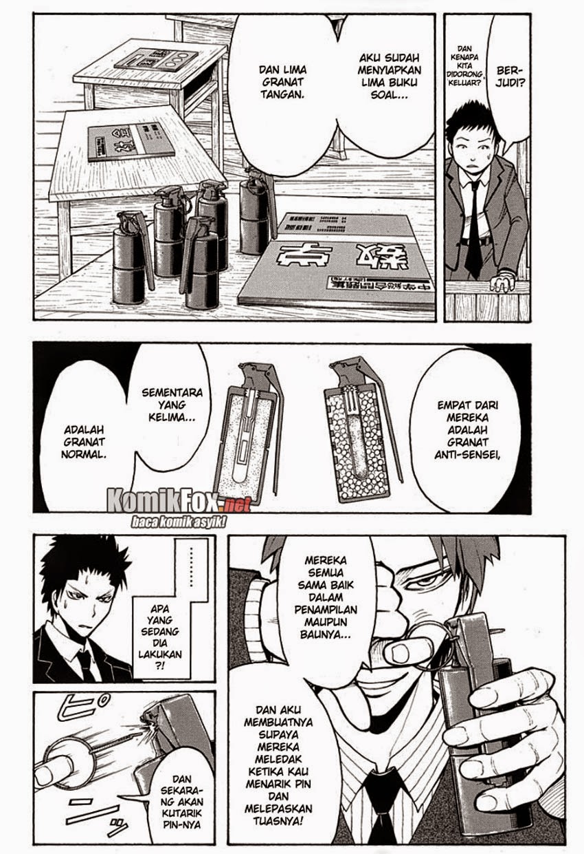 Assassination Classroom Chapter 124 - halaman 4