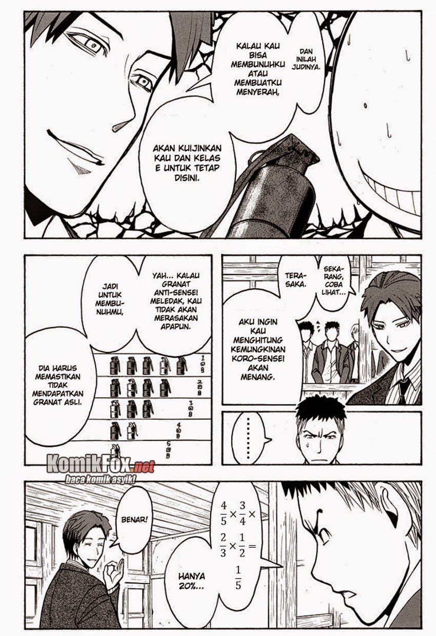 Assassination Classroom Chapter 124 - halaman 6