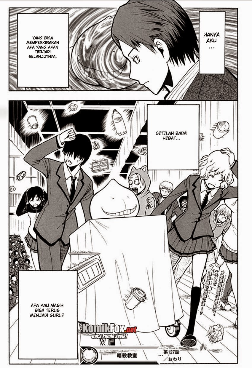 Assassination Classroom Chapter 127 - halaman 6