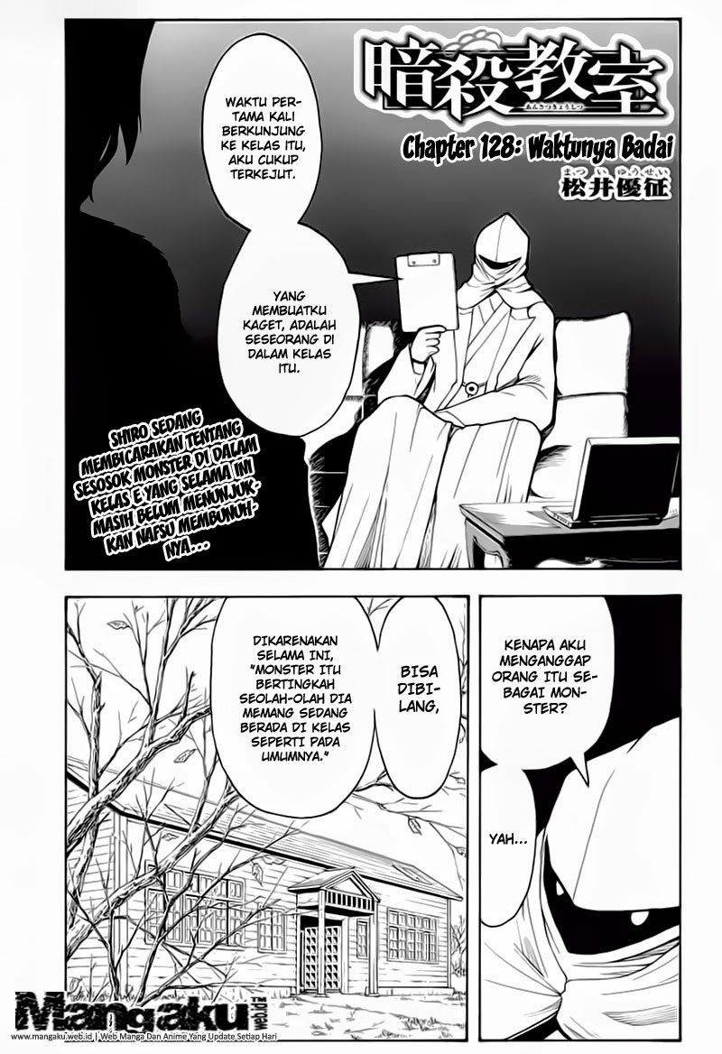 Assassination Classroom Chapter 128 - halaman 2