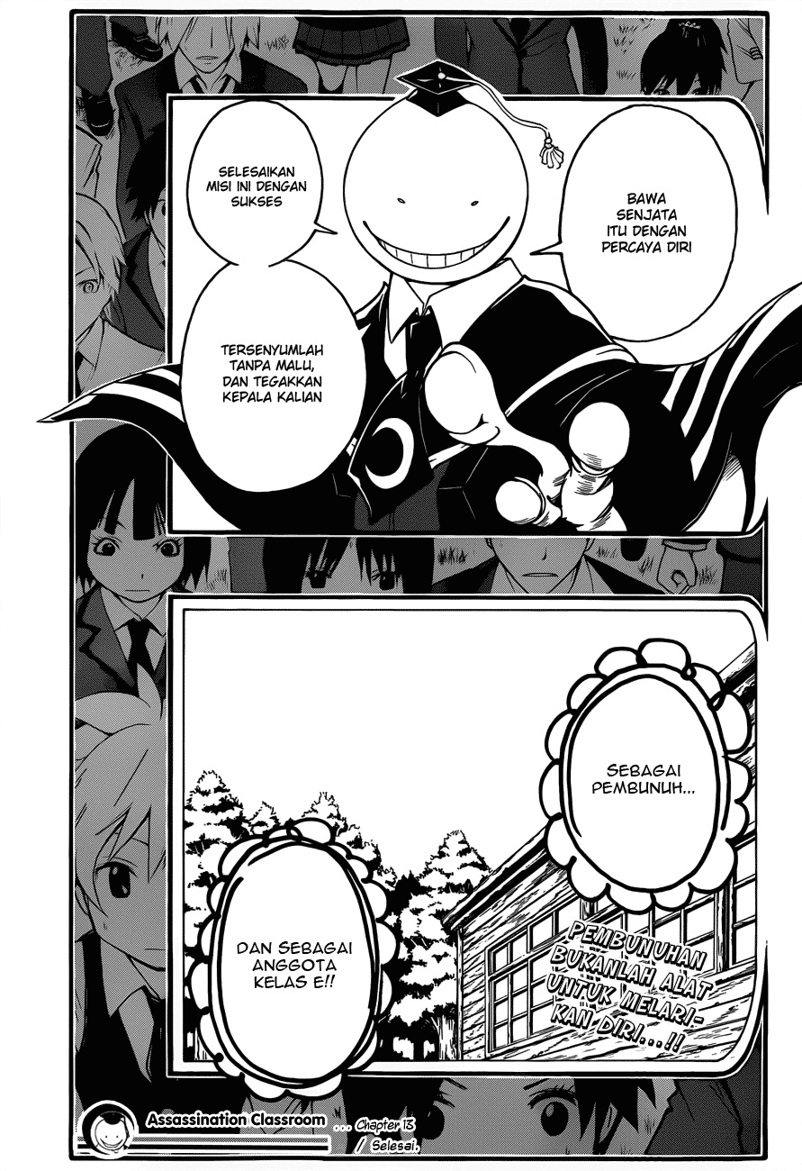 Assassination Classroom Chapter 13 - halaman 20
