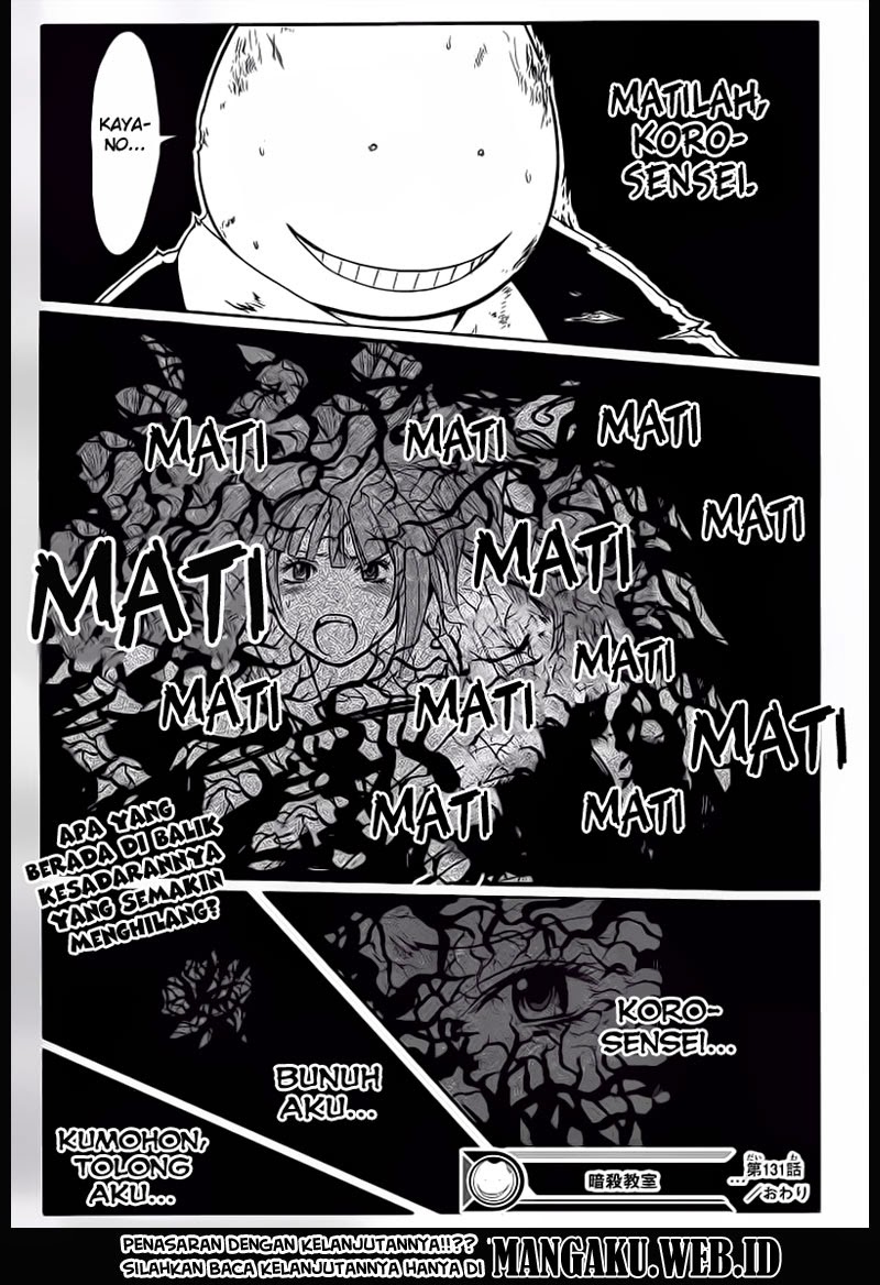 Assassination Classroom Chapter 131 - halaman 20