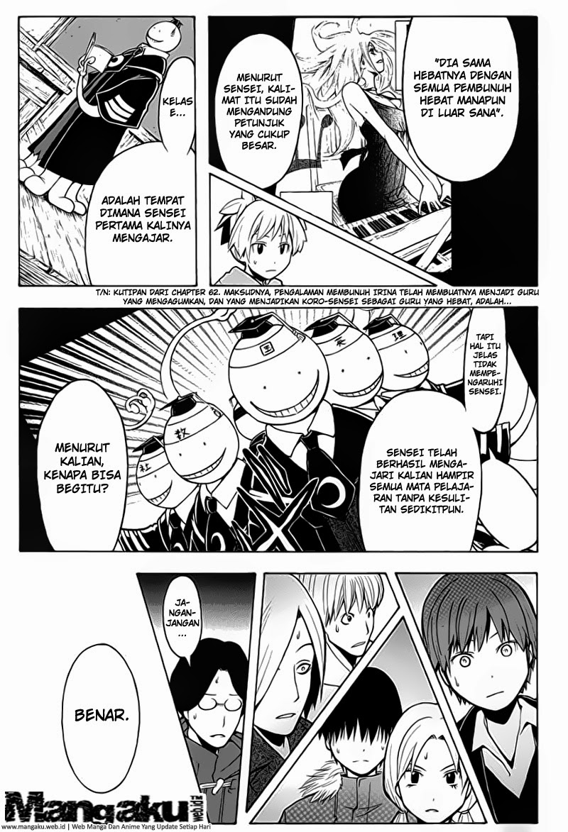 Assassination Classroom Chapter 133 - halaman 16